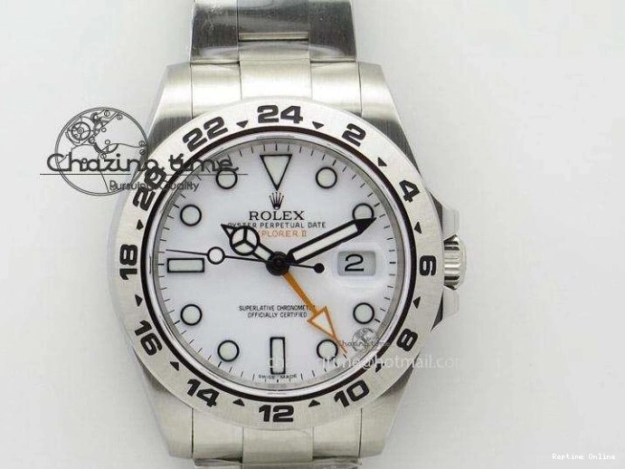 0228 YachtMaster II 116688 YG JF 1:1 Best Edition White Dial Blue Ceramic Bezel On YG Bracelet A Cozy 3577